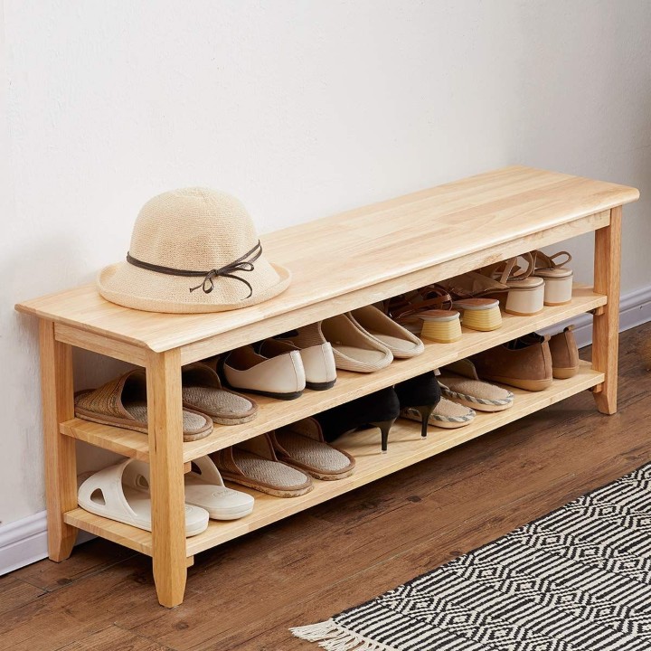 10 Easy DIY Wooden Shoe Rack Plans for Organized Entryways